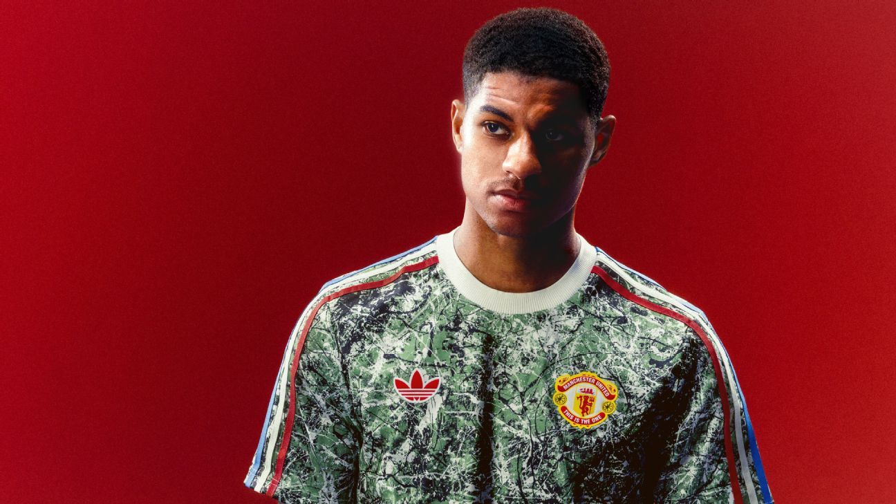 Man United launch new Stone Roses-inspired jersey, collection